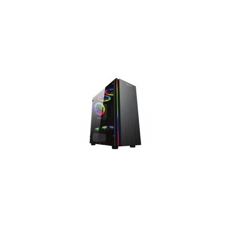 Gabinete Xzeal XZ115 con Ventana LED RGB,...