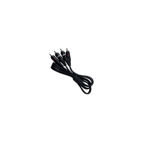 Jendrix Cable 2x RCA Macho - 2x RCA Macho,...